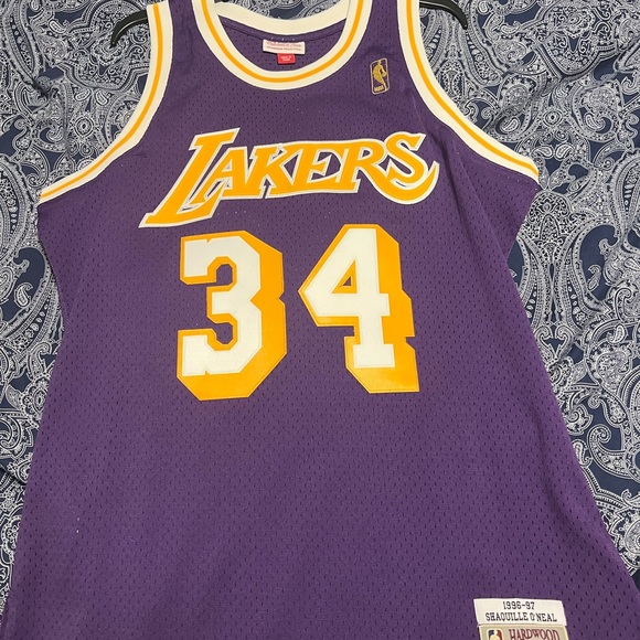 Mitchell and ness Shaquille O’Neal swing man jersey size large